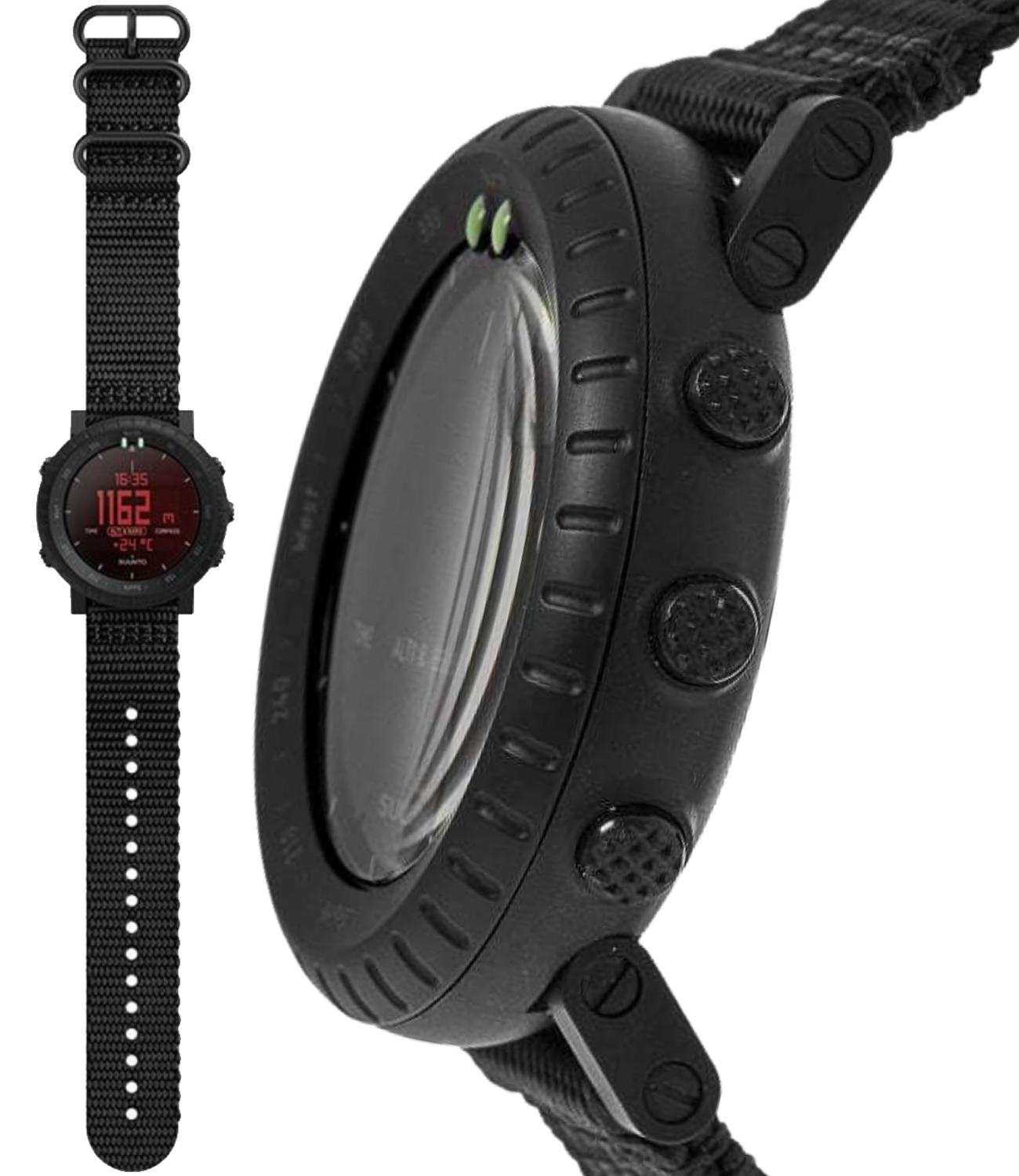 Suunto Core Alpha Stealth Outdoor Sport Smartwatch with Suunto Core Alpha Stealth Outdoor Sport Smartwatch with