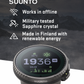 Suunto Vertical Adventure GPS Watch, All Black, Large Screen, Offline Maps with Wearable4U Power Bank SQ Bundle