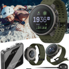 SUUNTO Vertical Adventure GPS Watch, Large Screen, Offline Maps, Solar Charging with Wearable4U Power Bank SQ Bundle - Forest