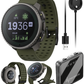 Suunto Vertical Adventure GPS Watch, All Black, Large Screen, Offline Maps with Wearable4U Power Bank SQ Bundle