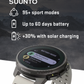 Suunto Vertical Adventure GPS Watch, All Black, Large Screen, Offline Maps with Wearable4U Power Bank SQ Bundle