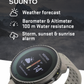 Suunto Vertical Adventure GPS Watch, All Black, Large Screen, Offline Maps with Wearable4U Power Bank SQ Bundle