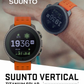 Suunto Vertical Adventure GPS Watch, All Black, Large Screen, Offline Maps with Wearable4U Power Bank SQ Bundle