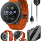 Suunto Vertical Adventure GPS Watch, All Black, Large Screen, Offline Maps with Wearable4U Power Bank SQ Bundle