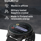 SUUNTO Vertical Adventure GPS Watch, Large Screen, Offline Maps, Solar Charging with Wearable4U Power Bank SQ Bundle