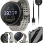 Suunto Vertical Adventure GPS Watch, All Black, Large Screen, Offline Maps with Wearable4U Power Bank SQ Bundle