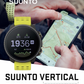 Suunto Vertical Adventure GPS Watch, All Black, Large Screen, Offline Maps with Wearable4U Power Bank SQ Bundle