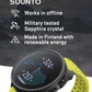 Suunto Vertical Adventure GPS Watch, All Black, Large Screen, Offline Maps with Wearable4U Power Bank SQ Bundle