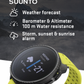 Suunto Vertical Adventure GPS Watch, All Black, Large Screen, Offline Maps with Wearable4U Power Bank SQ Bundle