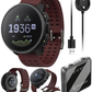 Suunto Vertical Adventure GPS Watch, All Black, Large Screen, Offline Maps with Wearable4U Power Bank SQ Bundle