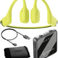 Suunto Sonic Open-Ear Bone Conduction Sports Headphone, Lime, Bluetooth Wireless Headset, Bass & Multipoint Connection, 10H Playtime, Fast Charging (SS050947000)