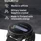 Suunto Vertical Adventure GPS Watch, All Black, Large Screen, Offline Maps with Wearable4U Power Bank SQ Bundle