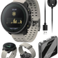 Suunto Vertical Adventure GPS Watch, All Black, Large Screen, Offline Maps with Wearable4U Power Bank SQ Bundle