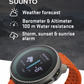 Suunto Vertical Adventure GPS Watch, All Black, Large Screen, Offline Maps with Wearable4U Power Bank SQ Bundle