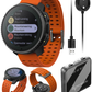 Suunto Vertical Adventure GPS Watch, All Black, Large Screen, Offline Maps with Wearable4U Power Bank SQ Bundle