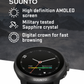 Suunto Race S GPS Sports Smartwatch, AMOLED Touchscreen w/ 13D Standby, Dualband GNSS, Global Offline Map, Advanced Training, Wearable4U