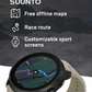 Suunto Race S GPS Sports Smartwatch, AMOLED Touchscreen w/ 13D Standby, Dualband GNSS, Global Offline Map, Advanced Training, Wearable4U