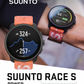 Suunto Race S GPS Sports Smartwatch, AMOLED Touchscreen w/ 13D Standby, Dualband GNSS, Global Offline Map, Advanced Training, Wearable4U