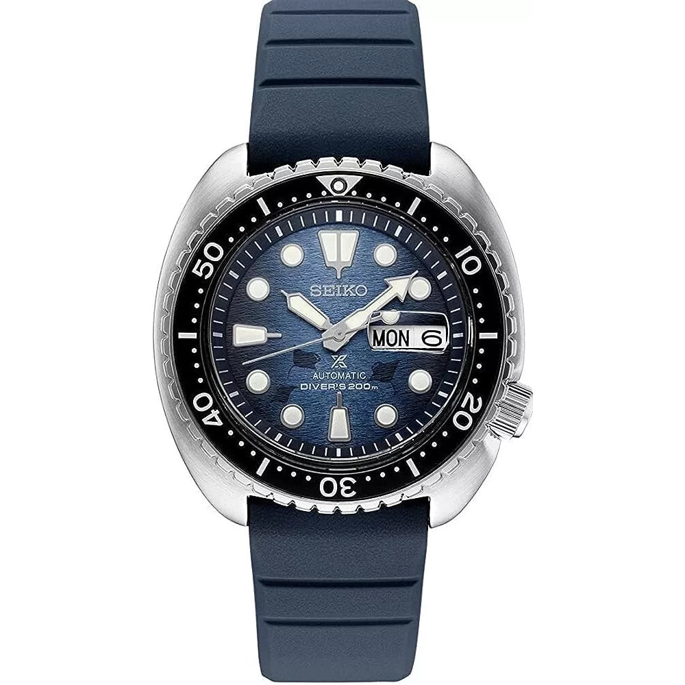 Seiko Prospex Automatic Diver Rotating Bezel 45.0 mm Blue Dial Men's Watch (SRPF77)