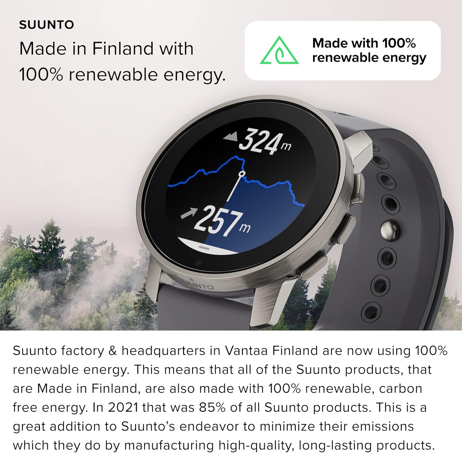 Suunto 9 Peak Pro Titanium Slate - Thin and tough GPS