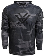 Vortex Optics Sun Slayer Men Hoodie Black Camo UPF 50 Sun Protection