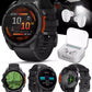 Garmin Fenix 8 47 mm, AMOLED Slate Gray with Black Silicone Band Multisport GPS Smartwatch (010-02904-00)