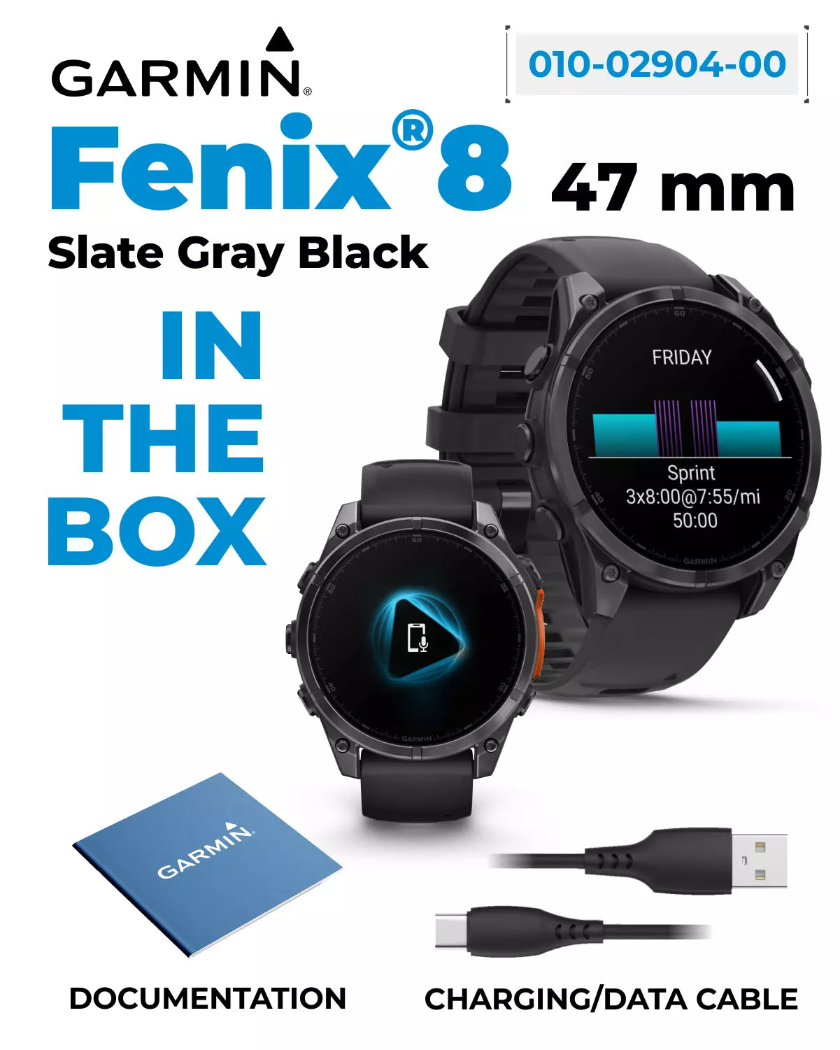 Fenix 5 slate gray with black band shop