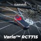Garmin Varia RCT715 Bicycle Camera with Tail Light (010-02474-00)