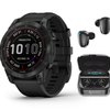 Garmin Fenix 7 Series Multisport GPS Smartwatch - 7 Sapphire Solar-Black DLC Titanium(1.3 in)