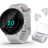 Garmin Forerunner 55 GPS Running Watch - White