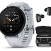 Garmin Forerunner 955 Series GPS Running and Triathlon Smartwatch - 955 - Whitestone