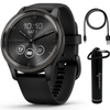 Garmin Vivomove Trend 40 mm Hybrid Smartwatch - Slate/Black
