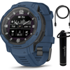 Garmin Instinct Crossover Series Hybrid Rugged Smartwatch - Tidal Blue