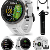 Garmin Approach S70 Premium Golf GPS Watch - White