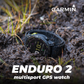 Garmin Enduro 2 GPS Smartwatch, Carbon Gray DLC Titanium with Black Nylon Band, Solar Charging (010-02754-00)