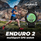 Garmin Enduro 2 GPS Smartwatch, Carbon Gray DLC Titanium with Black Nylon Band, Solar Charging (010-02754-00)