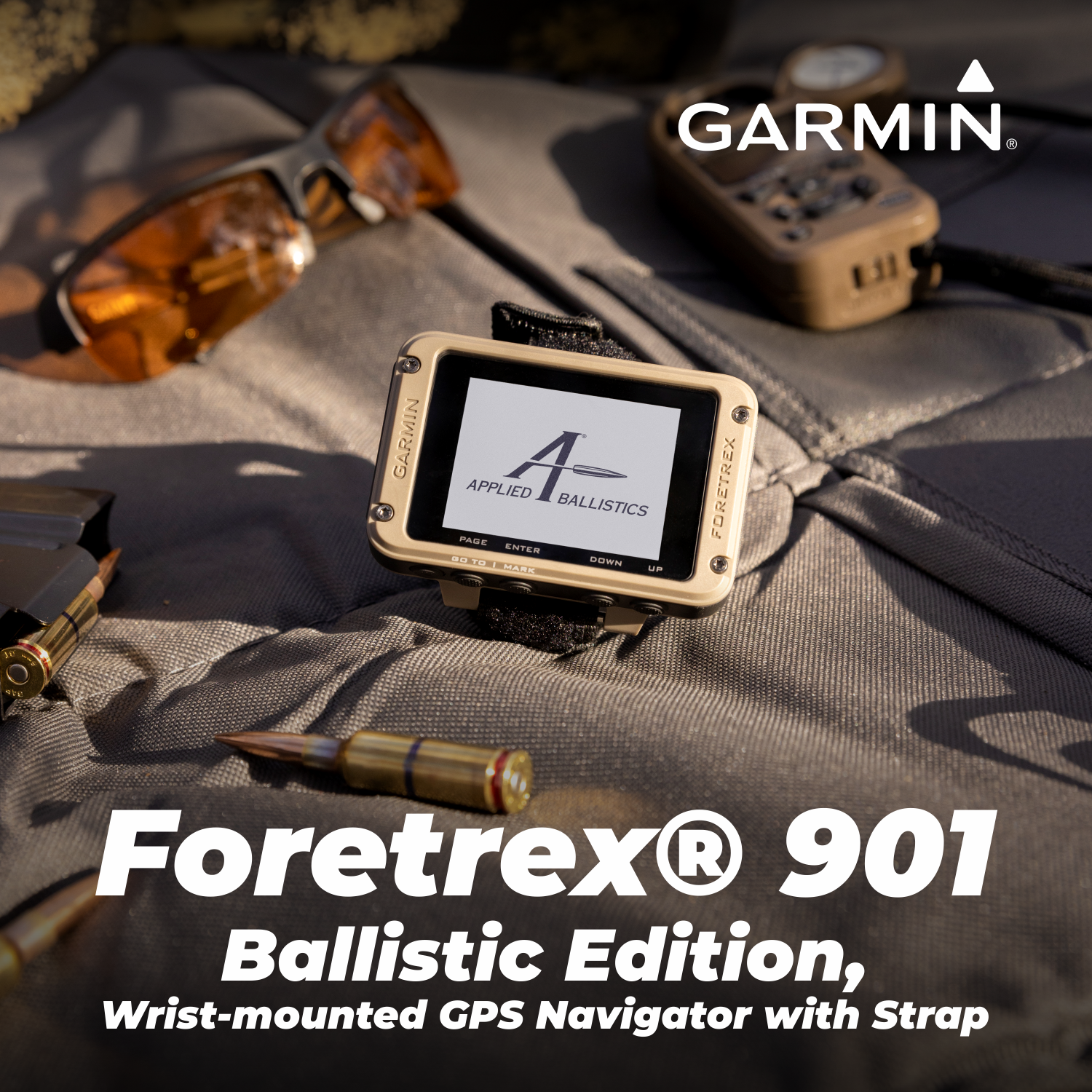 Garmin Foretrex 901 Wrist-mounted GPS Navigator, Ballistic Edition Garmin Foretrex 901 Wrist-mounted GPS Navigator, Ballistic Edition