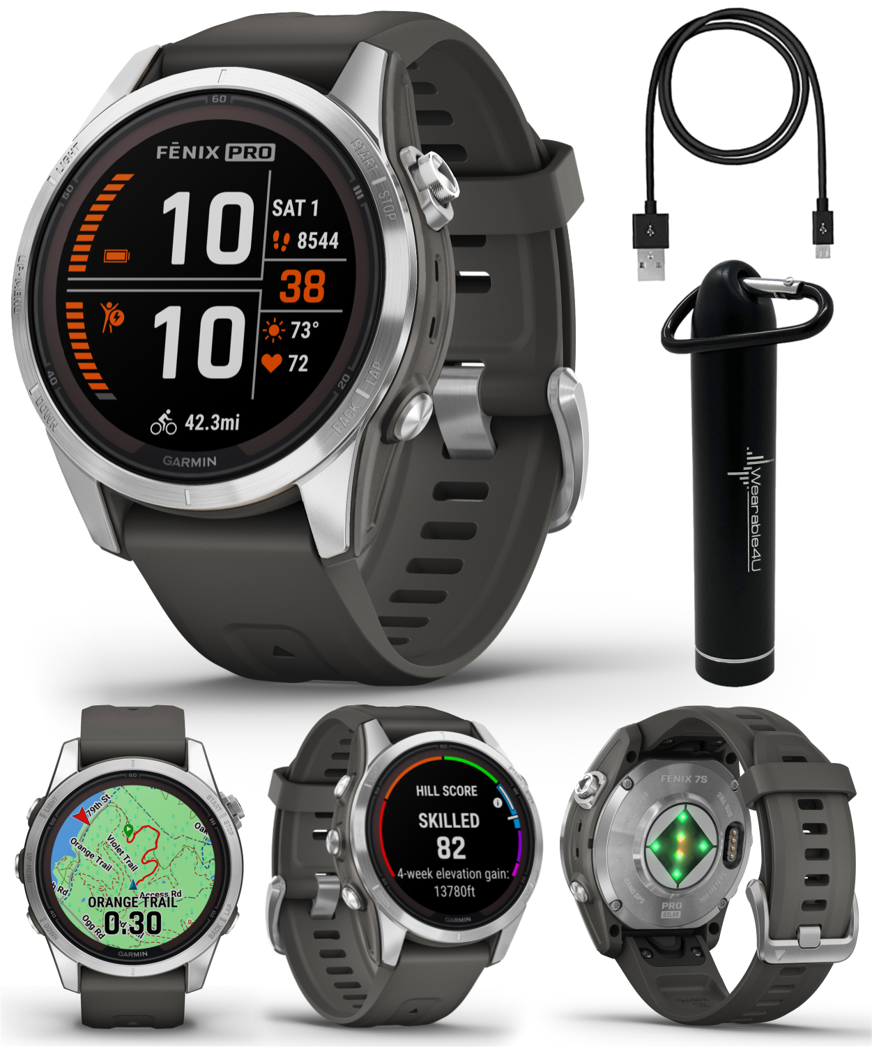 Türkiye | fenix 7 Pro Sapphire Solar Edition - Titanyum Beyaz, Turuncu Türkiye | fenix 7 Pro Sapphire Solar Edition - Titanyum Beyaz, Turuncu