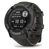 Garmin Instinct 2X Solar Series Rugged GPS Men Smartwatch with Power Glass Lens, LED Flashlight - Graphite