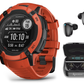 Garmin Instinct 2X Solar Series Rugged GPS Men Smartwatch with Power Glass Lens, LED Flashlight