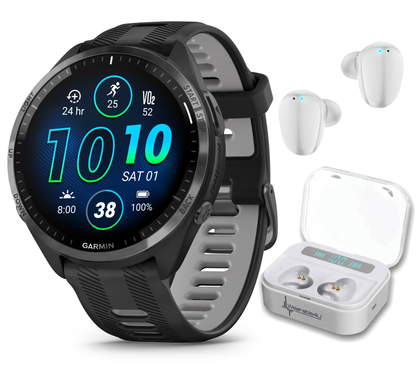 Garmin Forerunner 965 Premium GPS Running and Triathlon Titanium Smartwatch