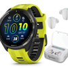 Garmin Forerunner 965 Premium GPS Running and Triathlon Titanium Smartwatch - Amp Yellow
