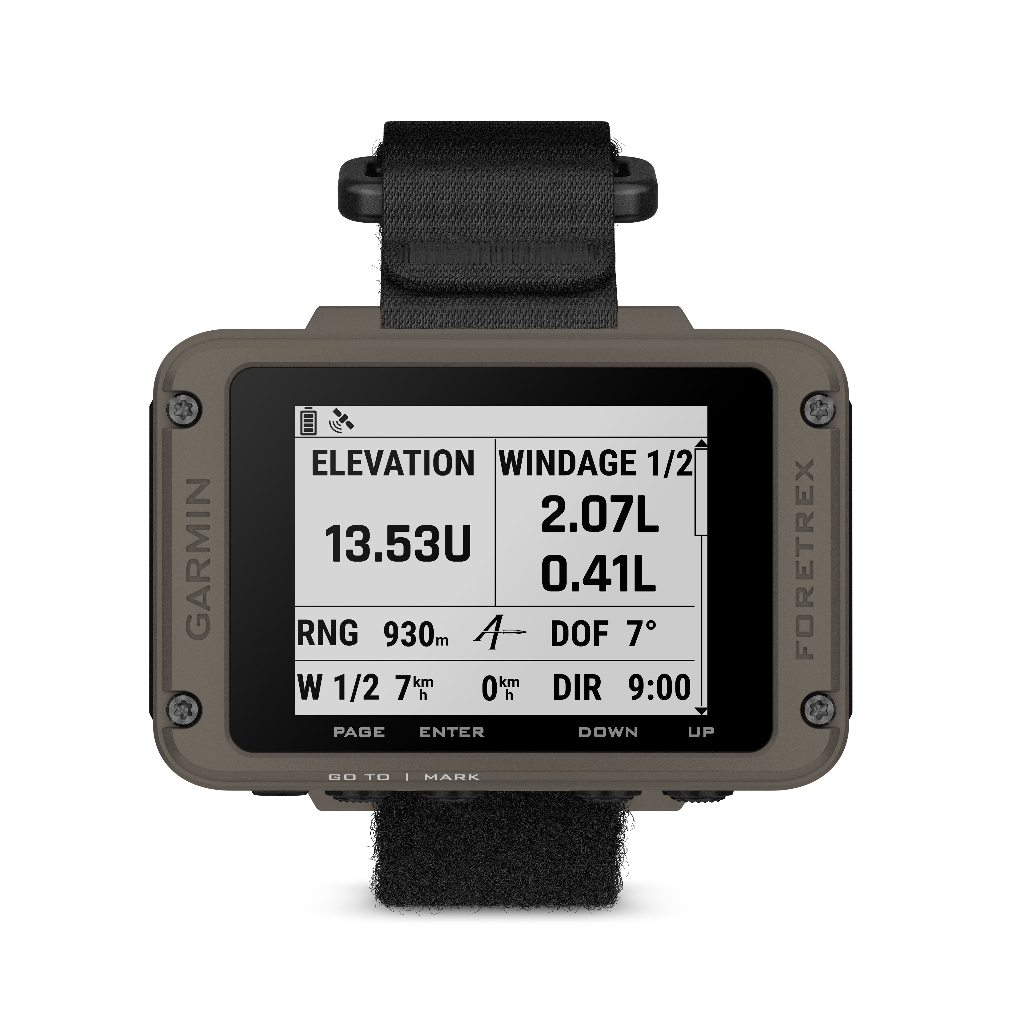 Garmin Foretrex 901 Wrist-mounted GPS Navigator, Ballistic Edition