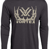 Vortex Optics Mule Deer Long Sleeve Shirt - Charcoal Heather