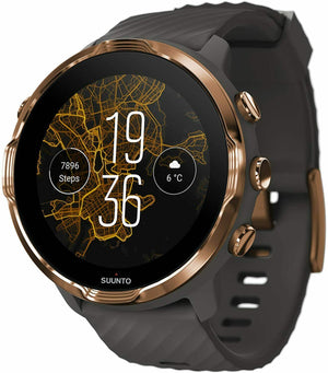 Suunto 7 Graphite Copper GPS Smartwatch With Versatile Sports Experience (SS050382000)