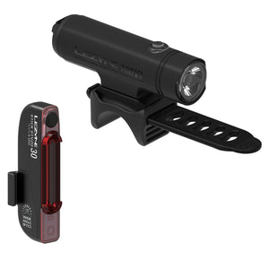 Lezyne Classic Drive 700XL Bicycle Head Light and Stick Drive Rear LED Taillight