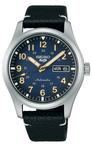 Seiko 5 Sports SRPG39 Automatic 10 ATM Water Resistant 39.4mm Blue Dial Men's Watch