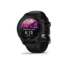 Garmin Forerunner 255 Series GPS Running Smartwatch, 46 mm or 41 mm - Black