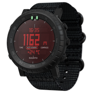 Suunto CORE Alpha Stealth Smartwatch Black with Compass and Altimeter and Barometer (SS050504000)