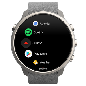 Suunto 7 Stone Gray Titanium Smartwatch with Versatile Sports Experience (SS050567000)